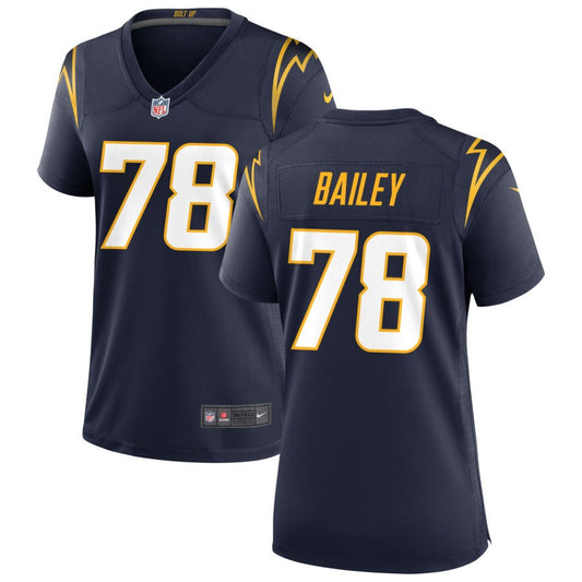 Zack Bailey Los Angeles Chargers Nike Women's Alternate Game Jersey - Navy