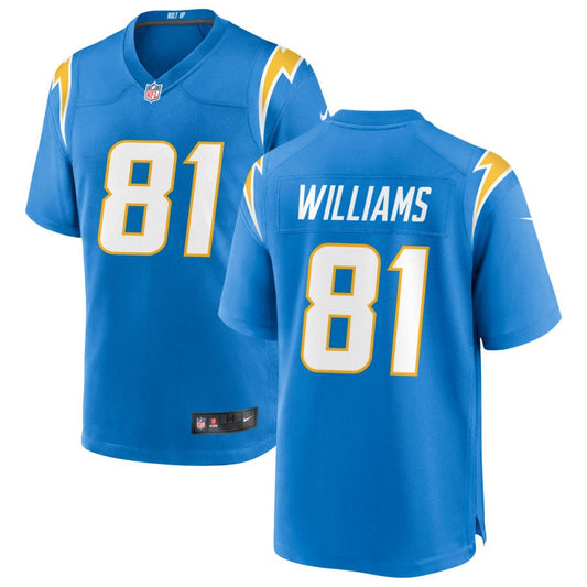 Mike Williams Los Angeles Chargers Nike Game Jersey - Powder Blue