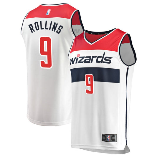 Ryan Rollins Washington Wizards Fanatics Branded Fast Break Replica Jersey - Association Edition - White