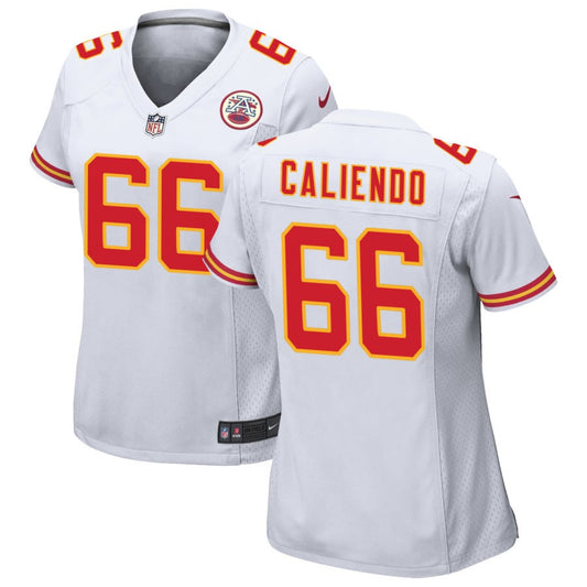 Mike Caliendo Kansas City Chiefs Nike Women's Game Jersey - White