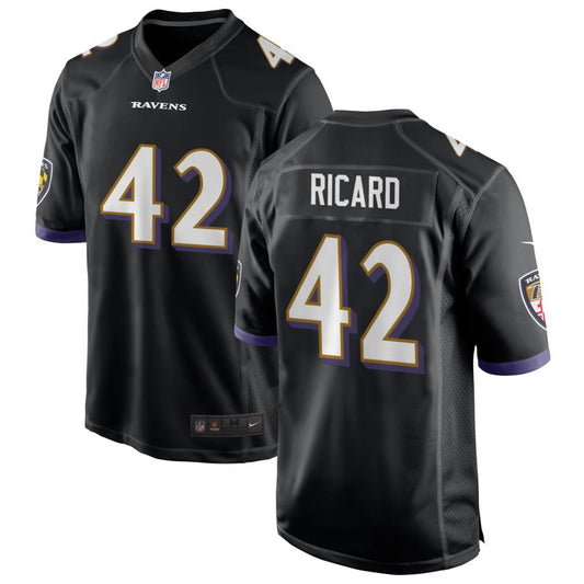 Patrick Ricard Baltimore Ravens Nike Youth Game Jersey - Black