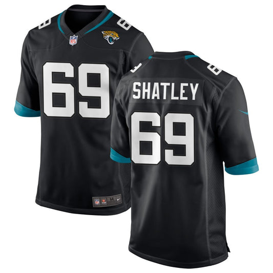 Tyler Shatley Jacksonville Jaguars Nike Game Jersey - Black