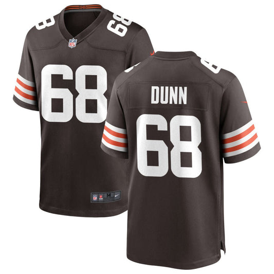 Michael Dunn Nike Cleveland Browns Game Jersey - Brown