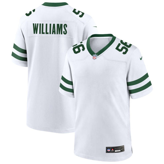 Quincy Williams New York Jets Nike Legacy Game Jersey - White