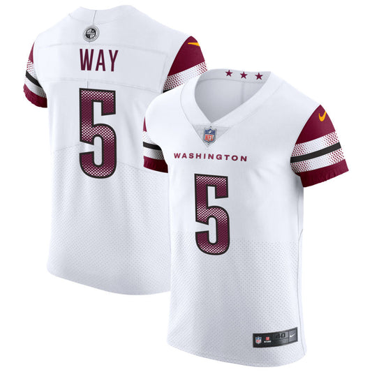 Tress Way Washington Commanders Nike Vapor Untouchable Elite Jersey - White