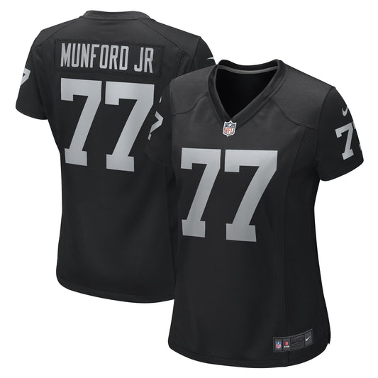 Thayer Munford Jr. Las Vegas Raiders Nike Women's Game Player Jersey - Black