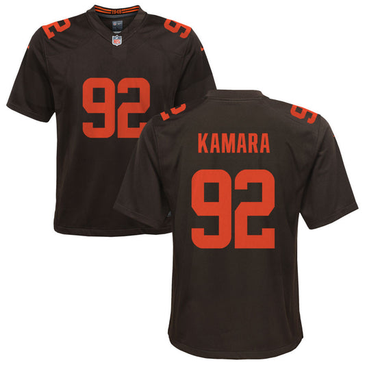 Sam Kamara Cleveland Browns Nike Youth Alternate Game Jersey - Brown