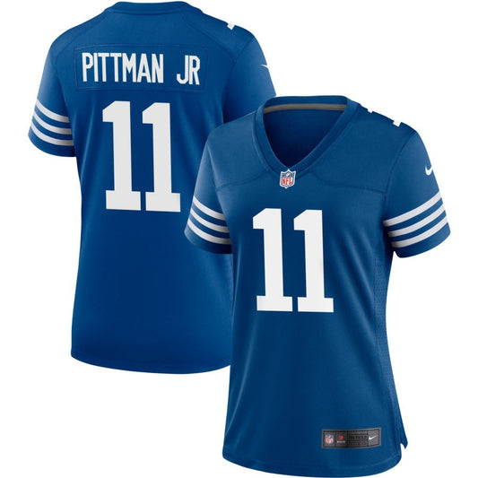 Michael Pittman Jr Indianapolis Colts Nike Women's Alternate Jersey - Royal