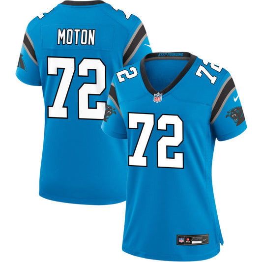 Taylor Moton  Carolina Panthers Nike Women's Alternate Game Jersey - Blue