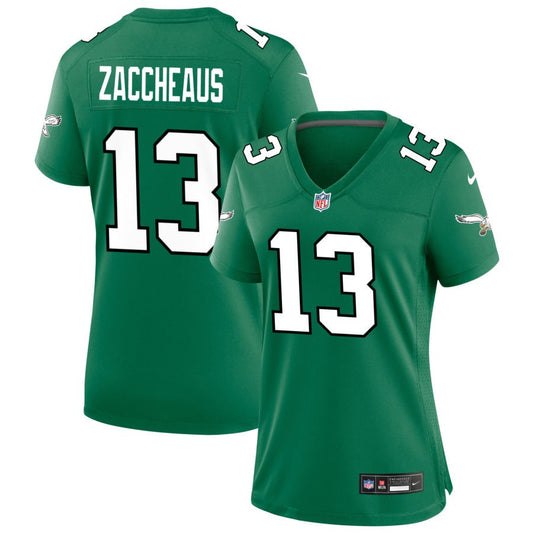 Olamide Zaccheaus Philadelphia Eagles Nike Women's Alternate Game Jersey - Kelly Green