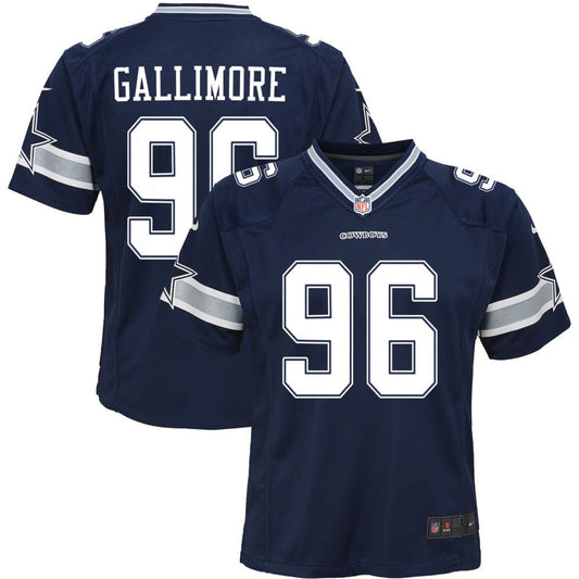 Neville Gallimore Dallas Cowboys Nike Youth Game Jersey - Navy