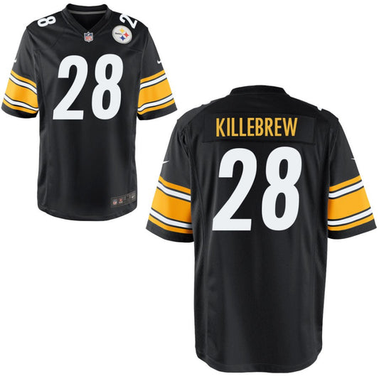 Miles Killebrew Pittsburgh Steelers Nike Youth Game Jersey - Black