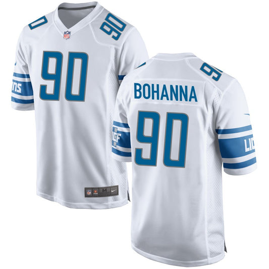 Quinton Bohanna Detroit Lions Nike Game Jersey - White