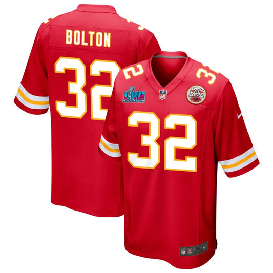 Nick Bolton Kansas City Chiefs Nike Super Bowl LVII Game Jersey - Red