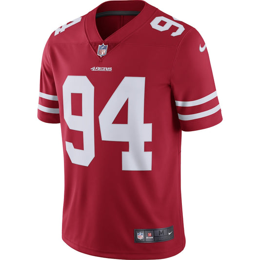 Men's Solomon Thomas Nike 49ers San Francisco 49ers Vapor Limited Jersey - Red