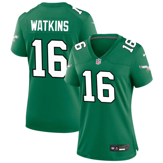 Quez Watkins Philadelphia Eagles Nike Women's Alternate Game Jersey - Kelly Green