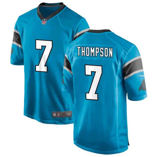 Shaq Thompson Carolina Panthers Nike Alternate Game Jersey - Blue