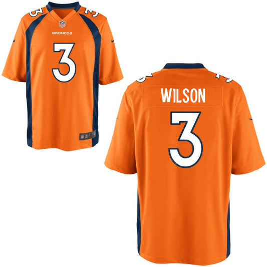 Russell Wilson Denver Broncos Nike Youth Game Jersey - Orange