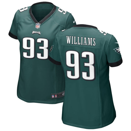 Milton Williams Philadelphia Eagles Nike Women's Game Jersey - Midnight Green