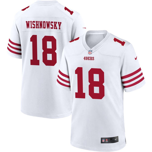 Mitch Wishnowsky San Francisco 49ers Nike Game Player Jersey - White