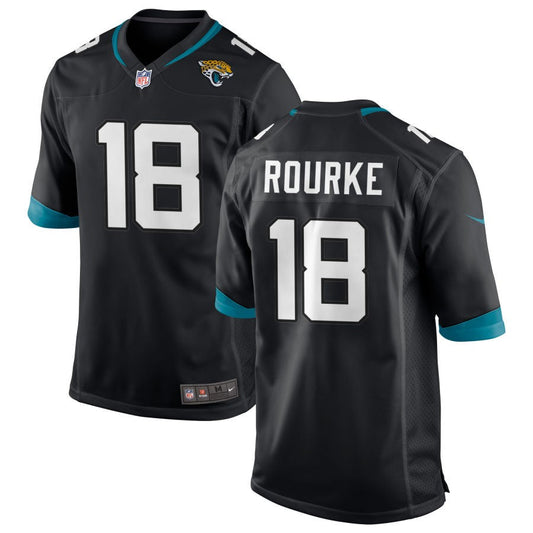 Nathan Rourke Jacksonville Jaguars Nike Game Jersey - Black