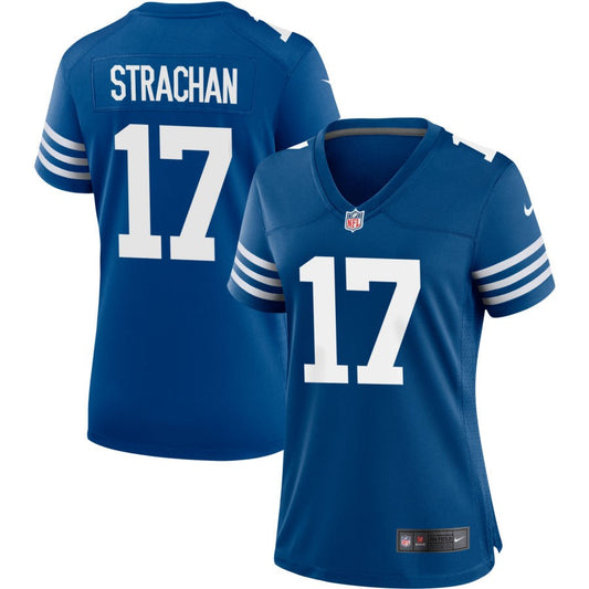 Mike Strachan Indianapolis Colts Nike Women's Alternate Jersey - Royal