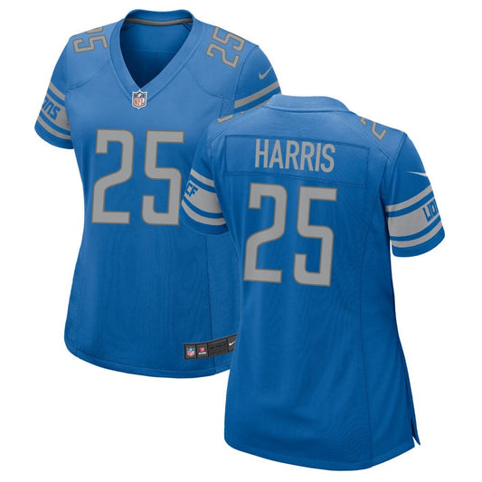 Will Harris Detroit Lions Nike Women's Game Jersey - Blue