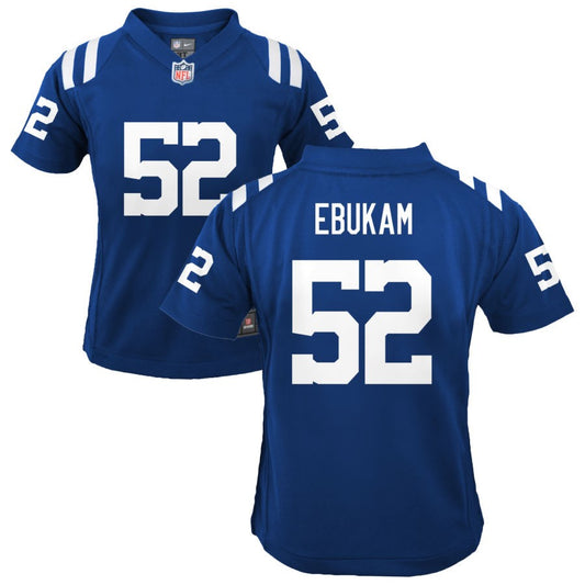 Samson Ebukam Nike Indianapolis Colts Youth Game Jersey - Royal