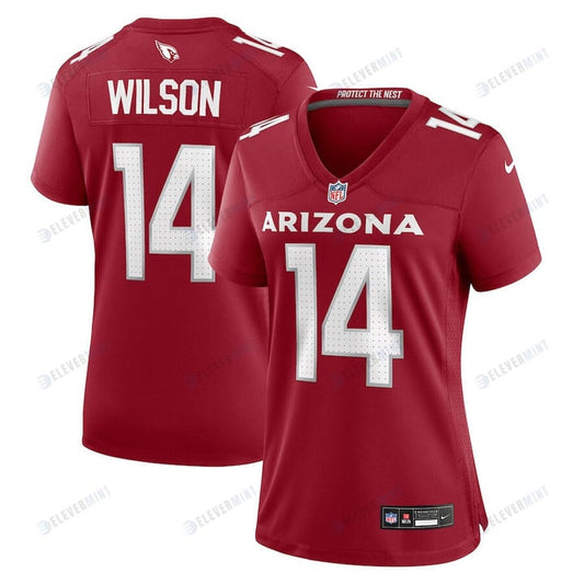 Michael Wilson 14 Arizona Cardinals Women Team Game Jersey - Cardinal