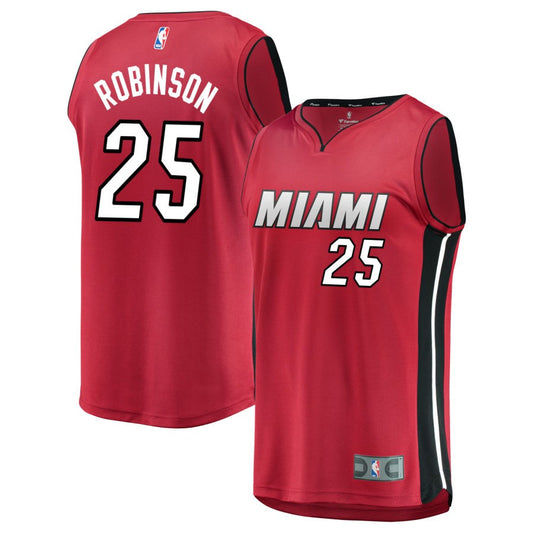 Orlando Robinson Miami Heat Fanatics Branded Youth Fast Break Replica Jersey Red - Statement Edition