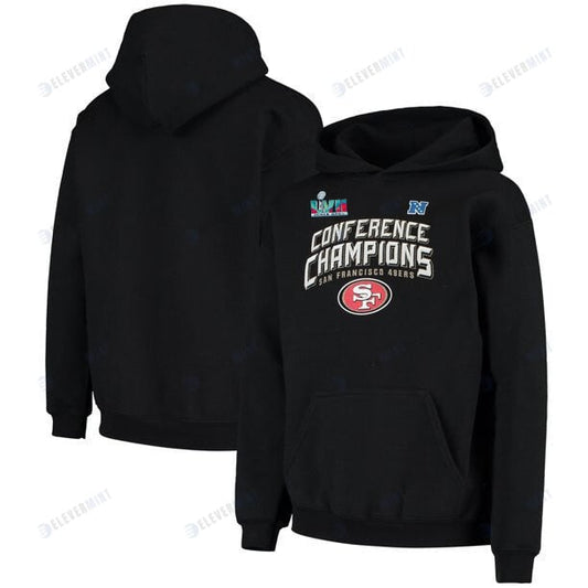 San Francisco 49ers NFC Conference Champions Black Pullover Hoodie