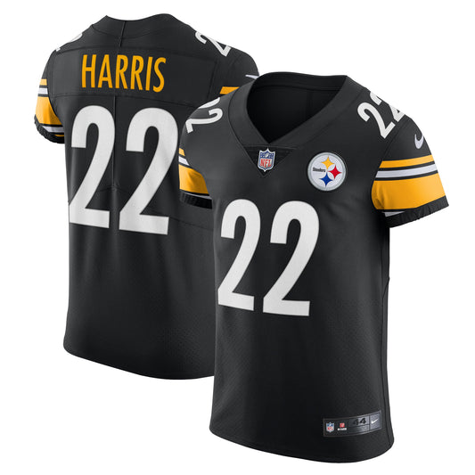 Najee Harris Pittsburgh Steelers Nike Vapor Elite Jersey - Black