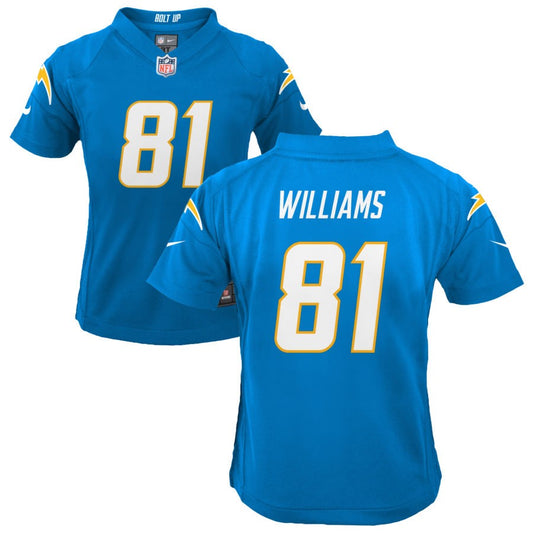 Mike Williams Los Angeles Chargers Nike Youth Game Jersey - Powder Blue