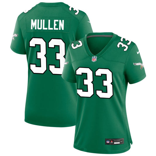 Tiawan Mullen Philadelphia Eagles Nike Women's Alternate Game Jersey - Kelly Green