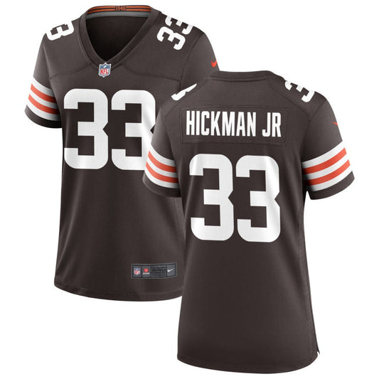 Ronnie Hickman Jr Nike Cleveland Browns Women's Game Jersey - Brown