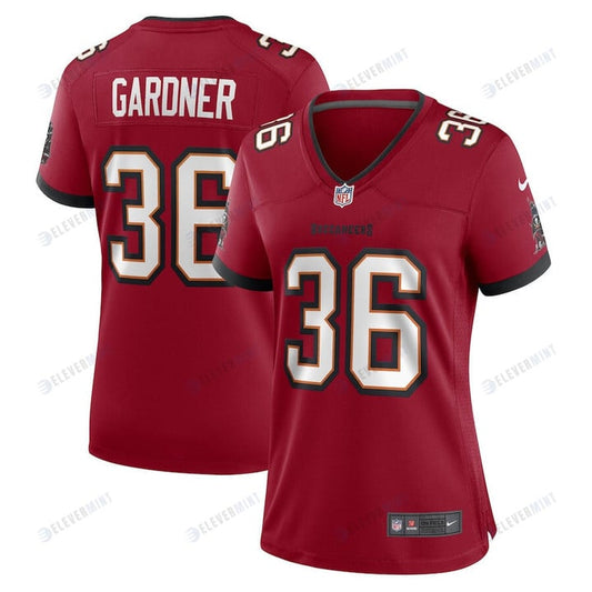 Women's Don Gardner Tampa Bay Buccaneers Game Player Jersey - Red