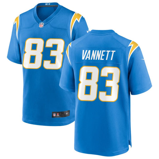 Nick Vannett Los Angeles Chargers Nike Game Jersey - Powder Blue