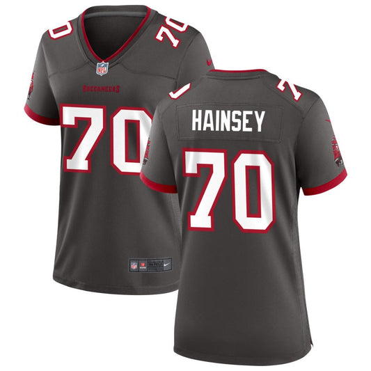 Robert Hainsey Tampa Bay Buccaneers Nike Women's Alternate Game Jersey - Pewter