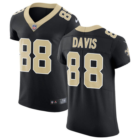 Shaquan Davis New Orleans Saints Nike Vapor Untouchable Elite Jersey - Black