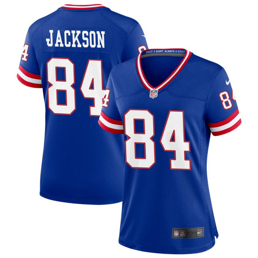 Tyree Jackson New York Giants Nike Women's Classic Game Jersey - Royal