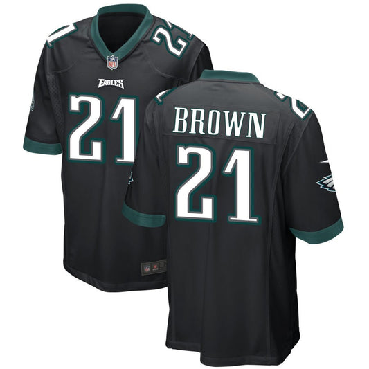 Sydney Brown Philadelphia Eagles Nike Alternate Game Jersey - Black