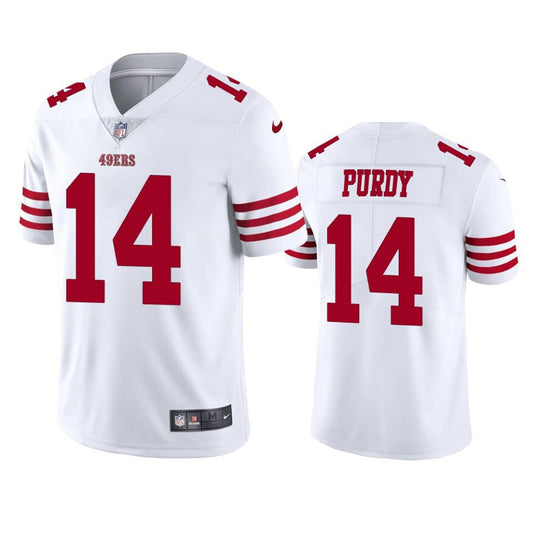 Youth San Francisco 49ers Brock Purdy Vapor Jersey - White