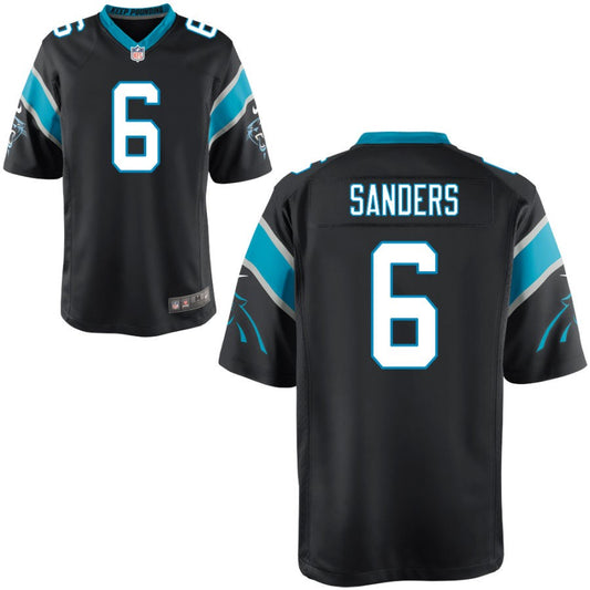 Miles Sanders Carolina Panthers Nike Youth Game Jersey - Black