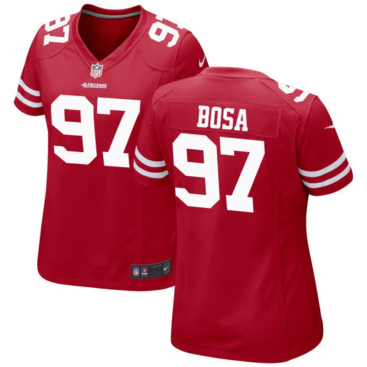 Nick Bosa San Francisco 49ers Nike Women's Game Jersey - Scarlet