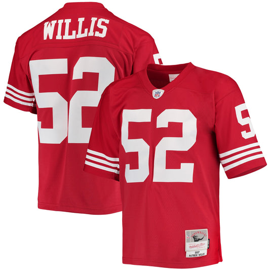 Patrick Willis San Francisco 49ers Mitchell & Ness 2007 Legacy Replica Jersey - Scarlet