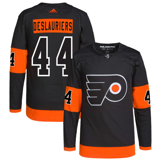 Nicolas Deslauriers Philadelphia Flyers adidas Alternate Primegreen Authentic Pro Jersey - Black