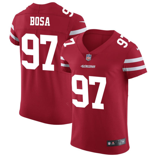 Nick Bosa San Francisco 49ers Nike Vapor Untouchable Elite Jersey - Scarlet