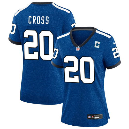 Nick Cross Indianapolis Colts Nike Women's Indiana Nights Alternate Game Jersey - Royal