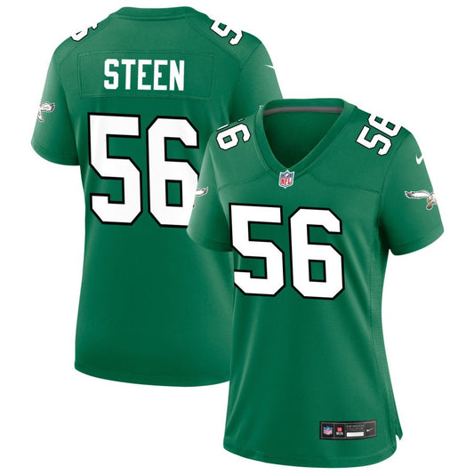 Tyler Steen Philadelphia Eagles Nike Women's Alternate Game Jersey - Kelly Green