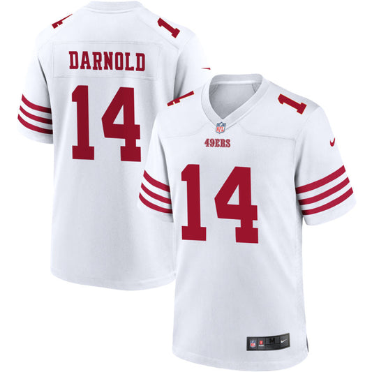 Sam Darnold San Francisco 49ers Nike Game Player Jersey - White